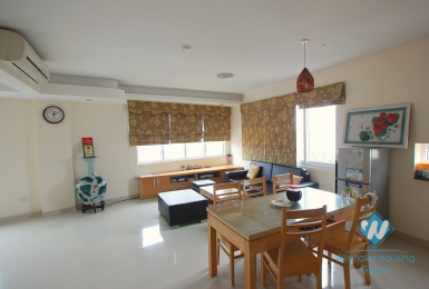 Very bright apartment with 2 bedrooms for lease in Au co st, Tay Ho, Ha Noi